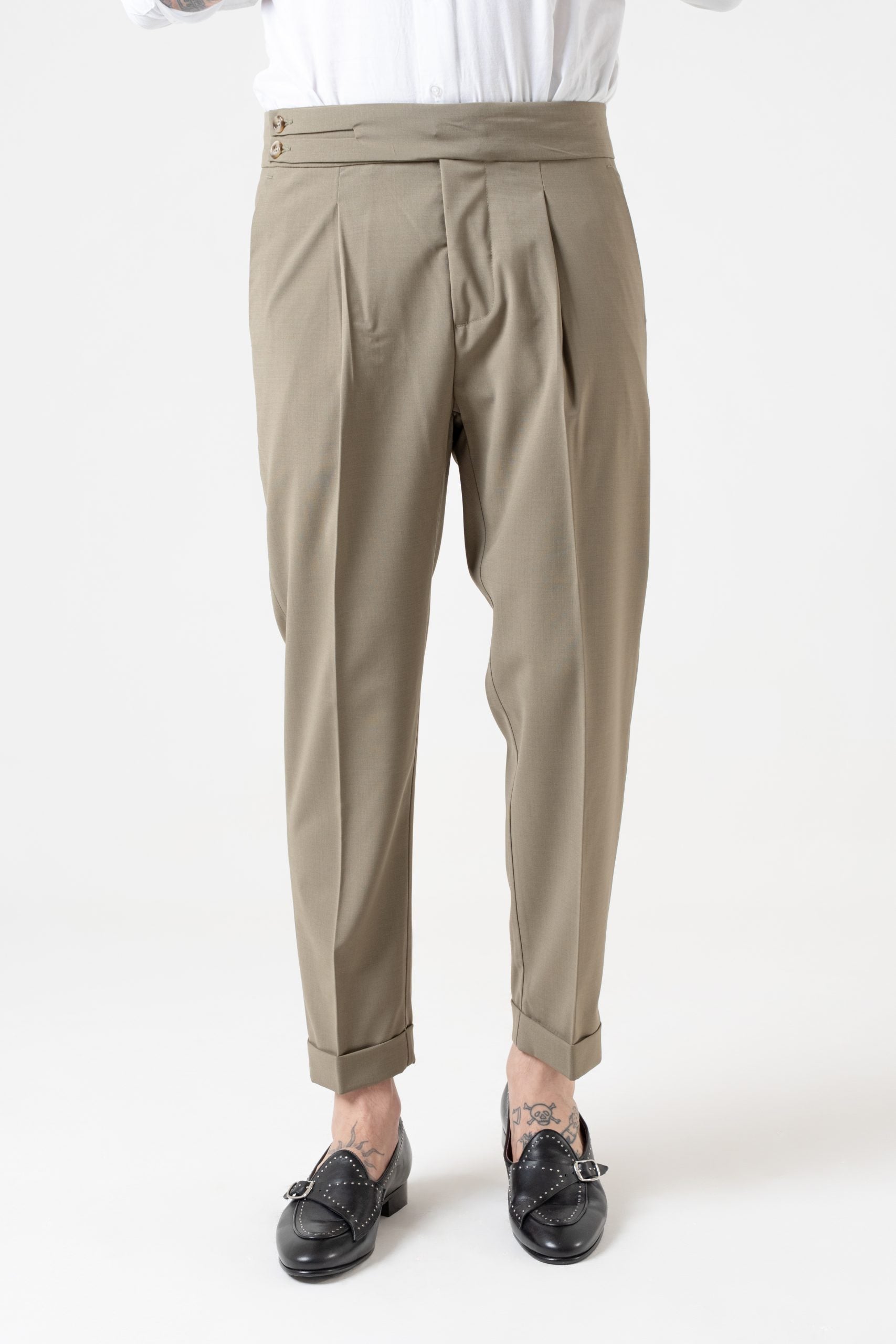 Pantalone Biforcato Kaki Nairobi