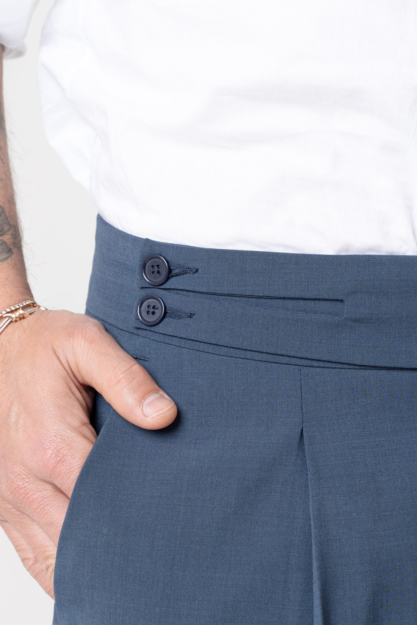 Pantalones St. Barth Indigo Forked