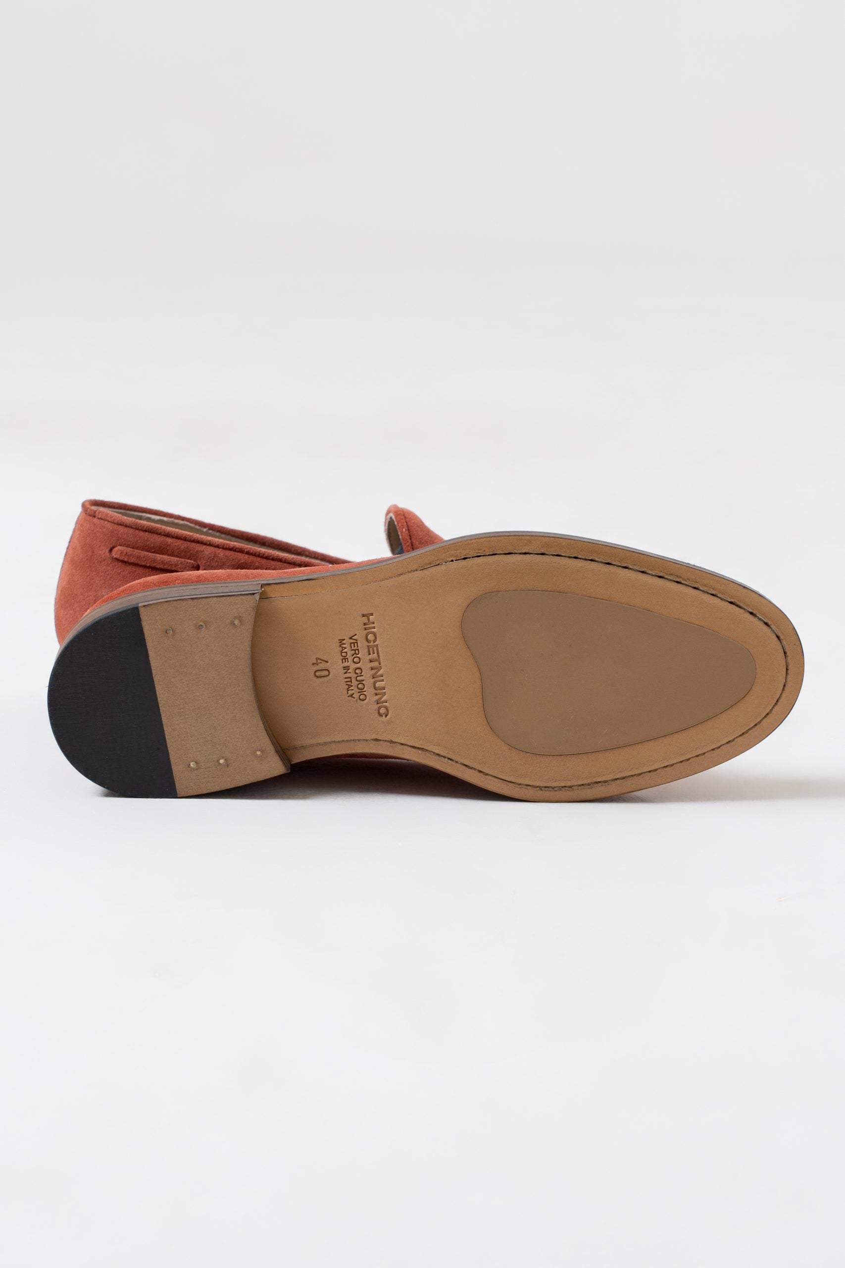 Mocassino con Nappina Arancione