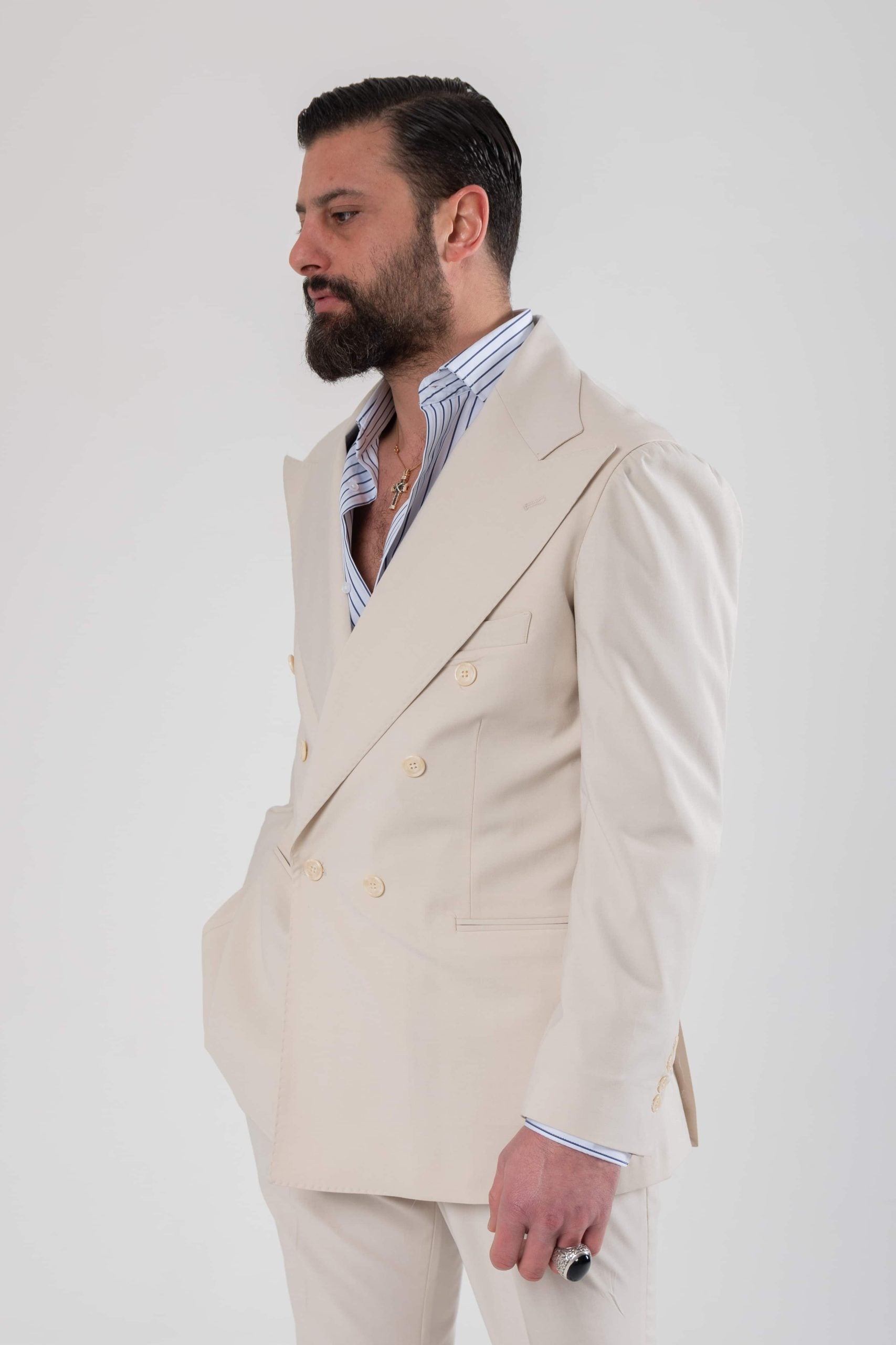 Giacca Jocket Crema Amalfi