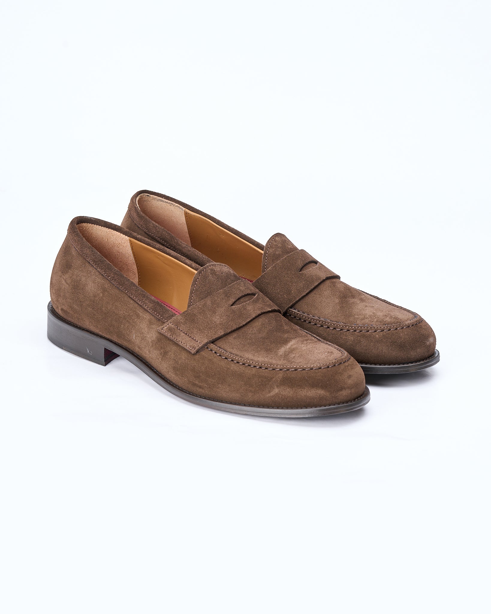 Penny Loafer Seude Marrone