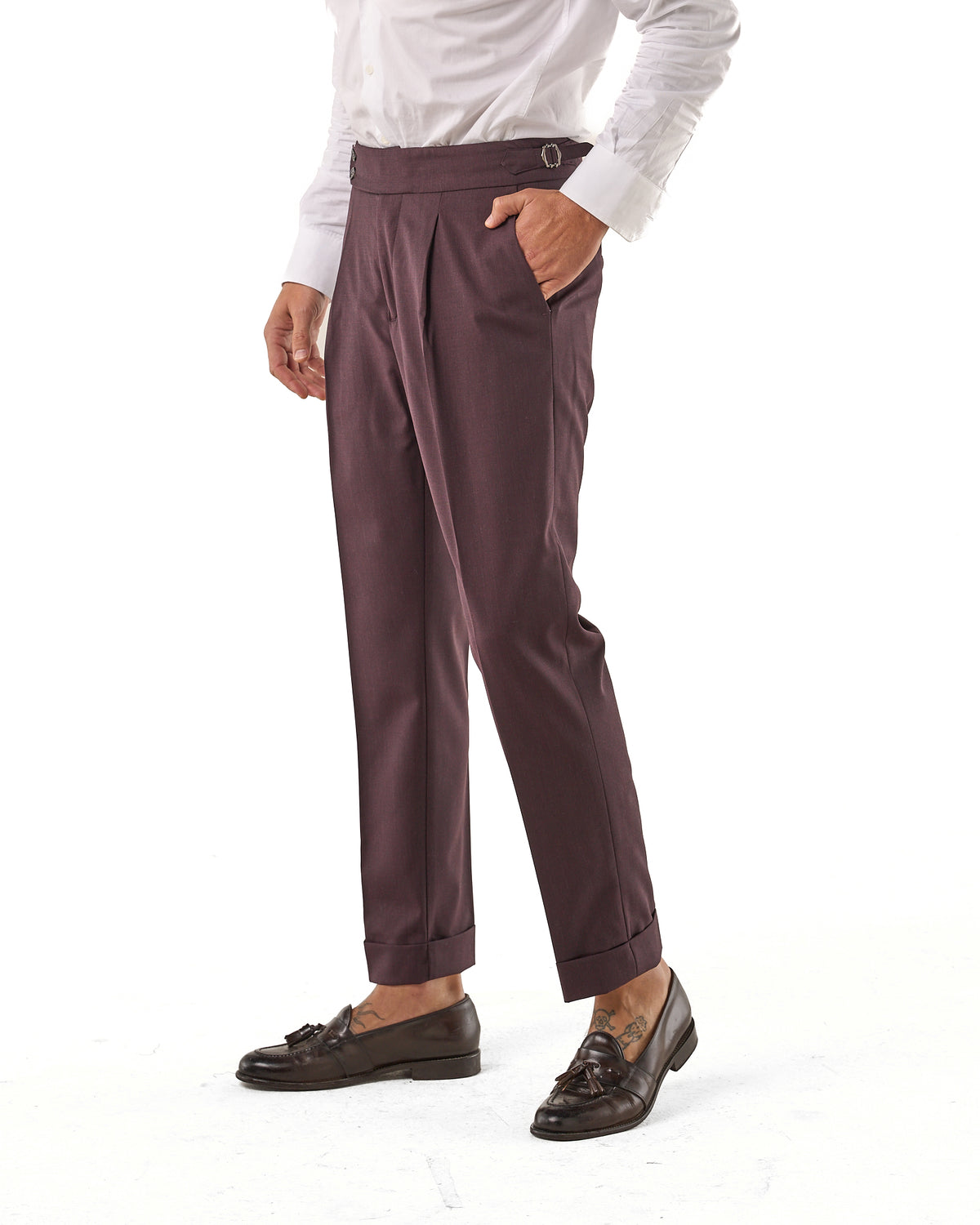 Pantalones Amaranth Florence con corpiño redondo