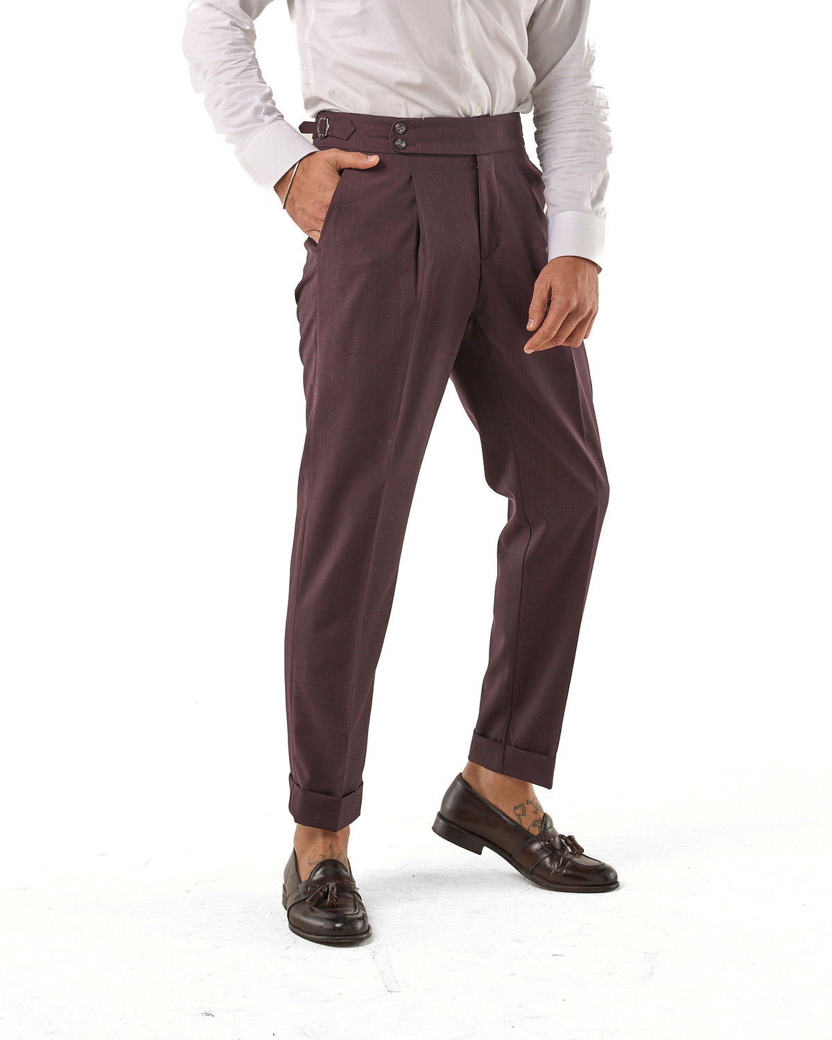 Pantalones Amaranth Florence con corpiño redondo