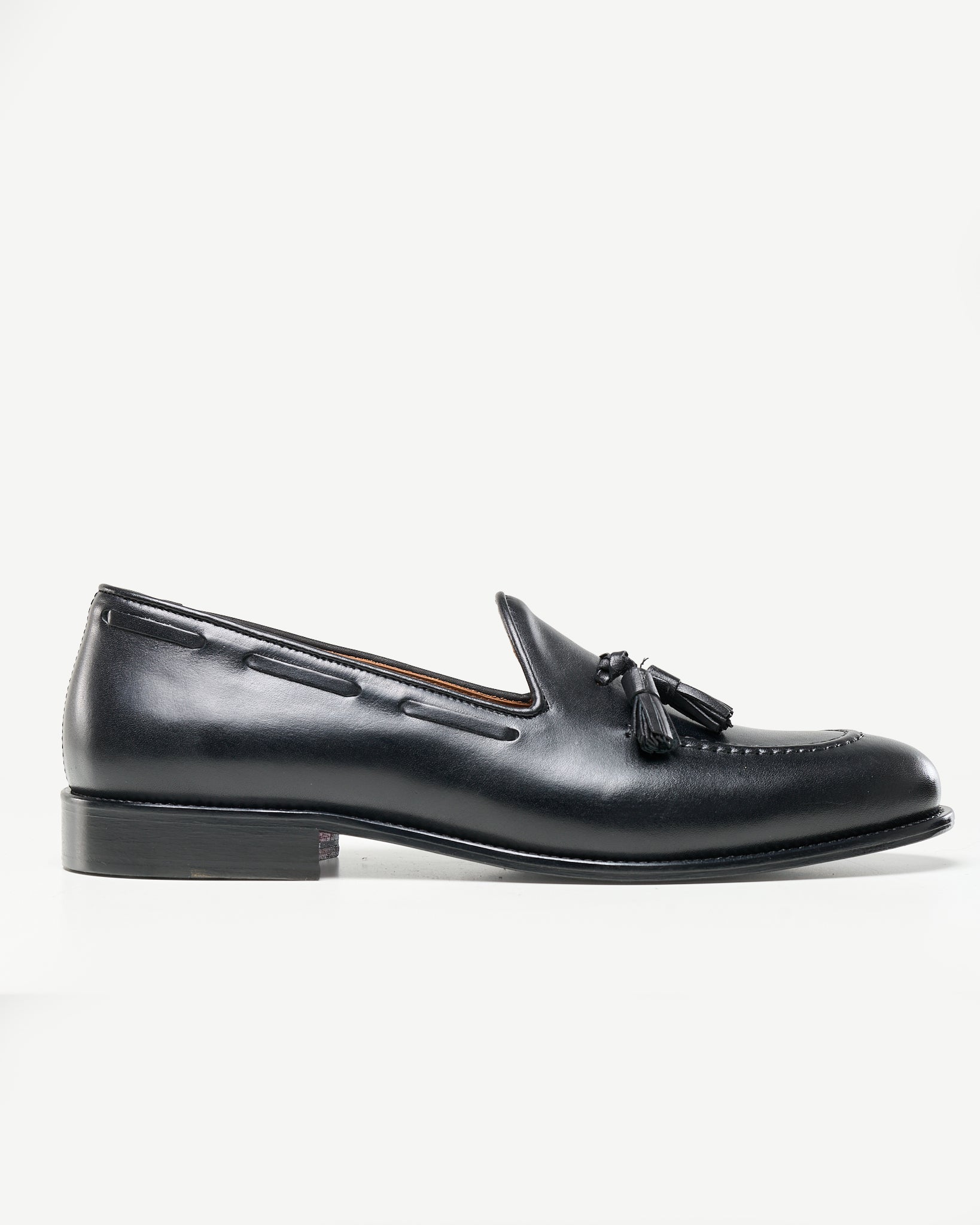 Tassel Loafer in Pelle Nero