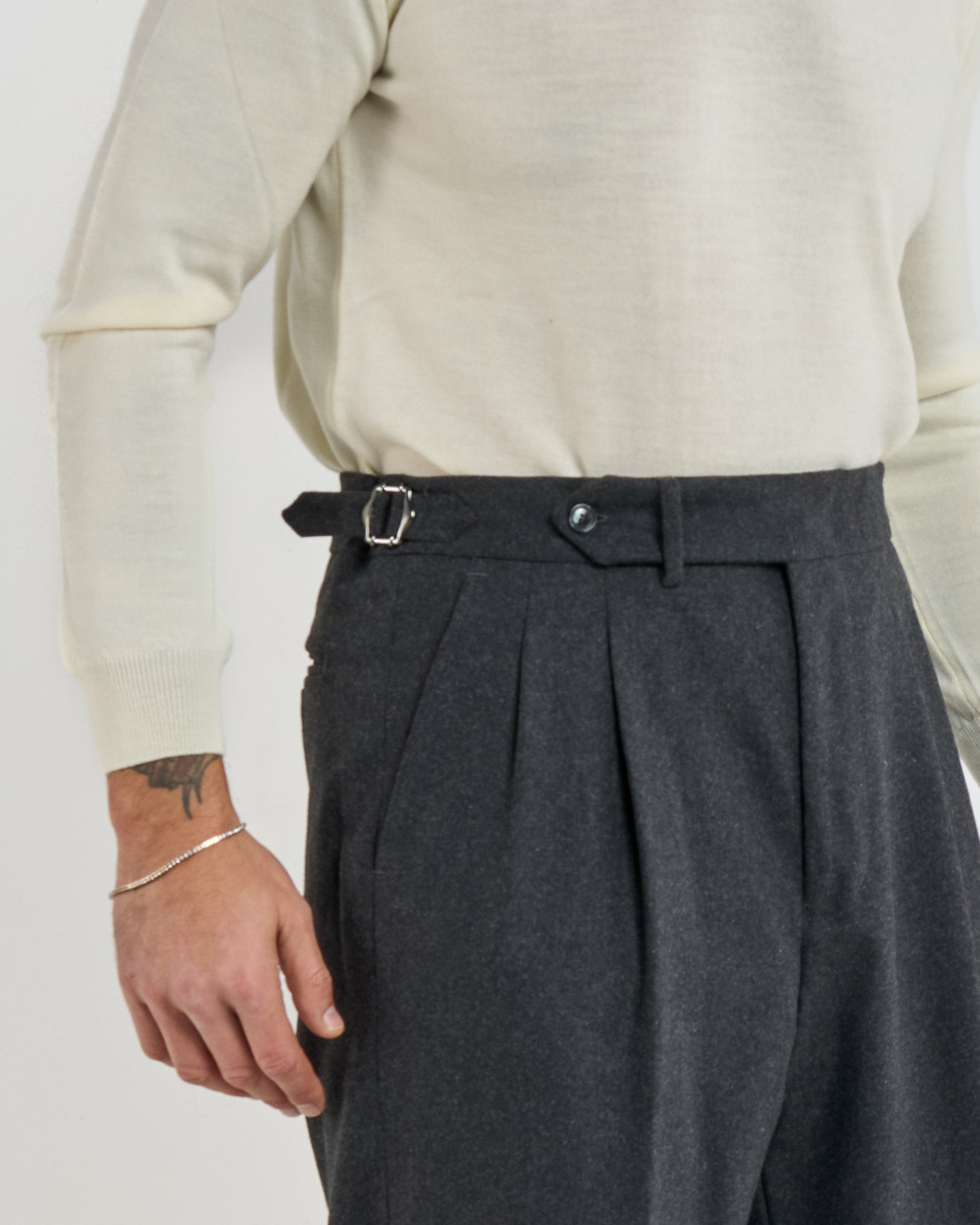 Abito in Flanella Antracite Ortisei