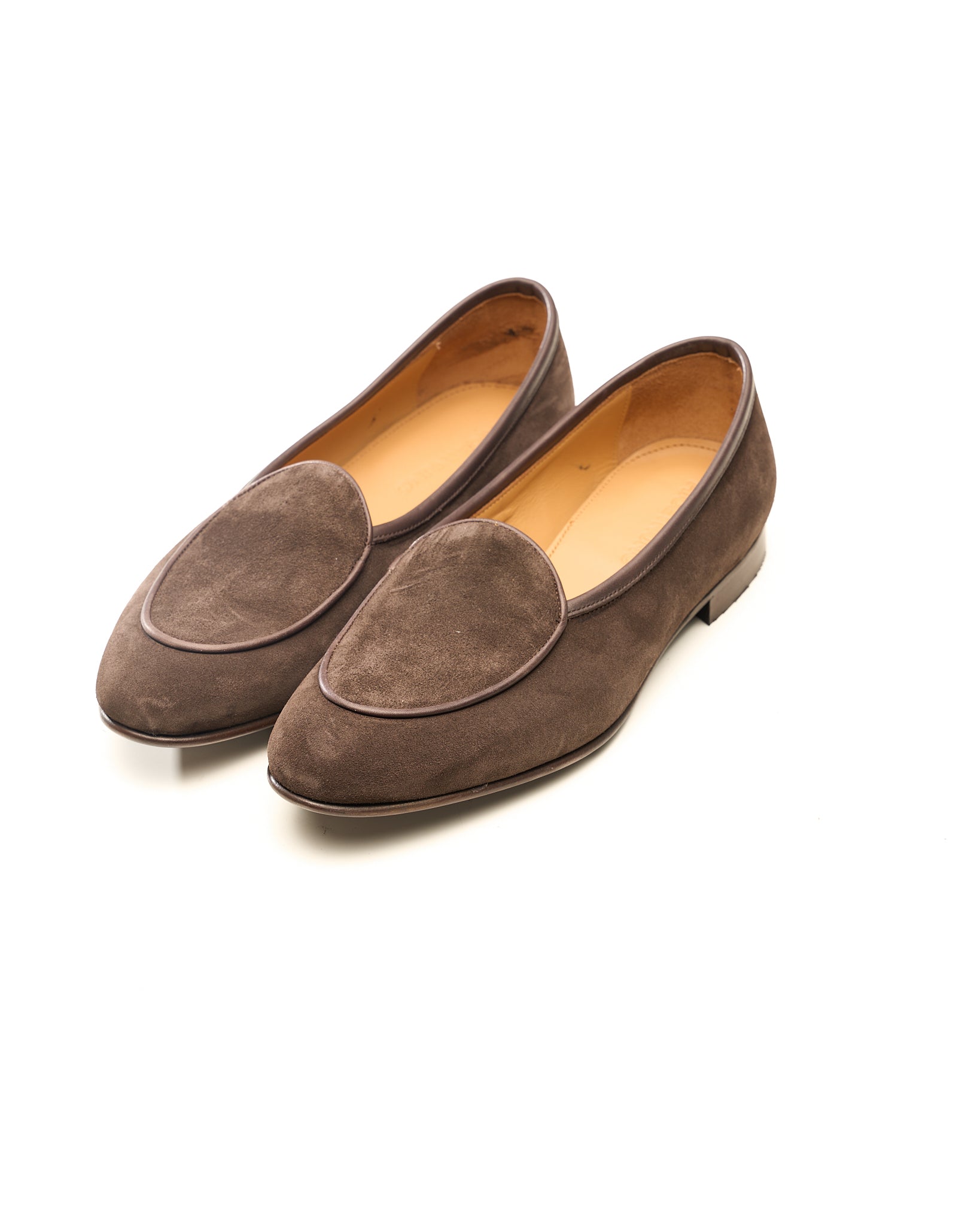 Loafer in Pelle Scamosciata Testa di Moro