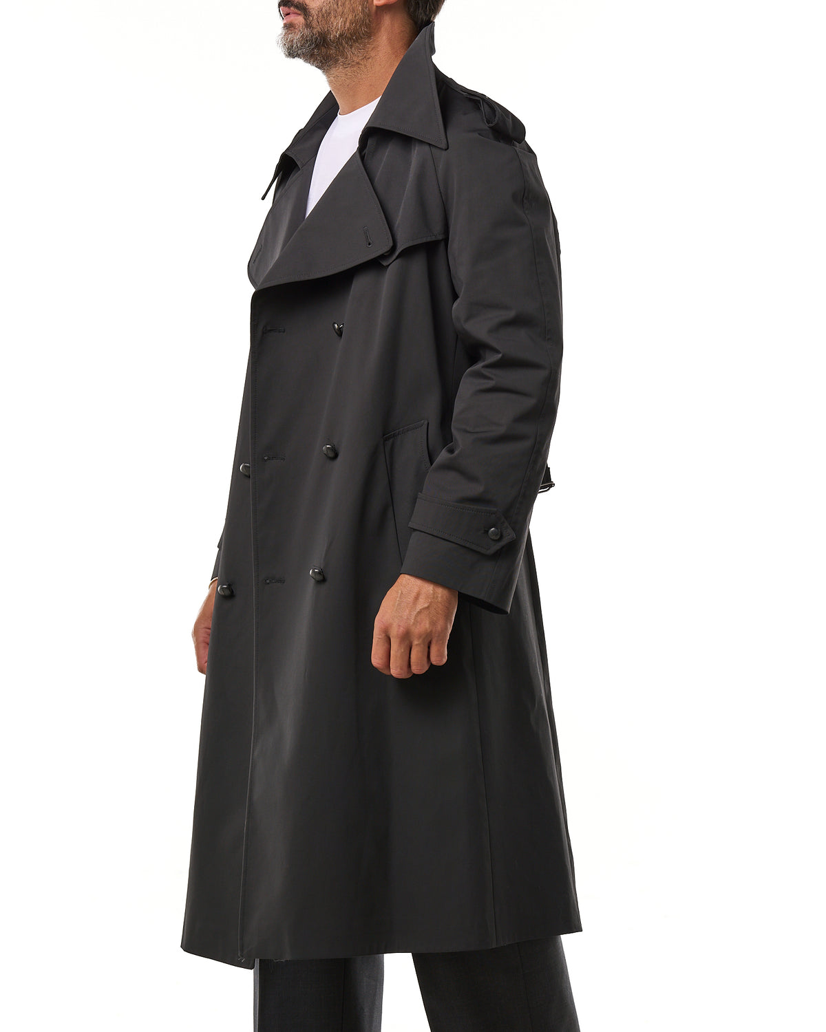 Chaqueta vaquera lavada con mosquetones, azul lavado
