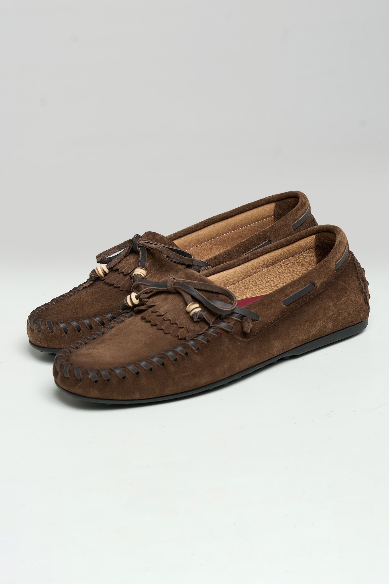 Mocassino Scamosciato da Barca Avana