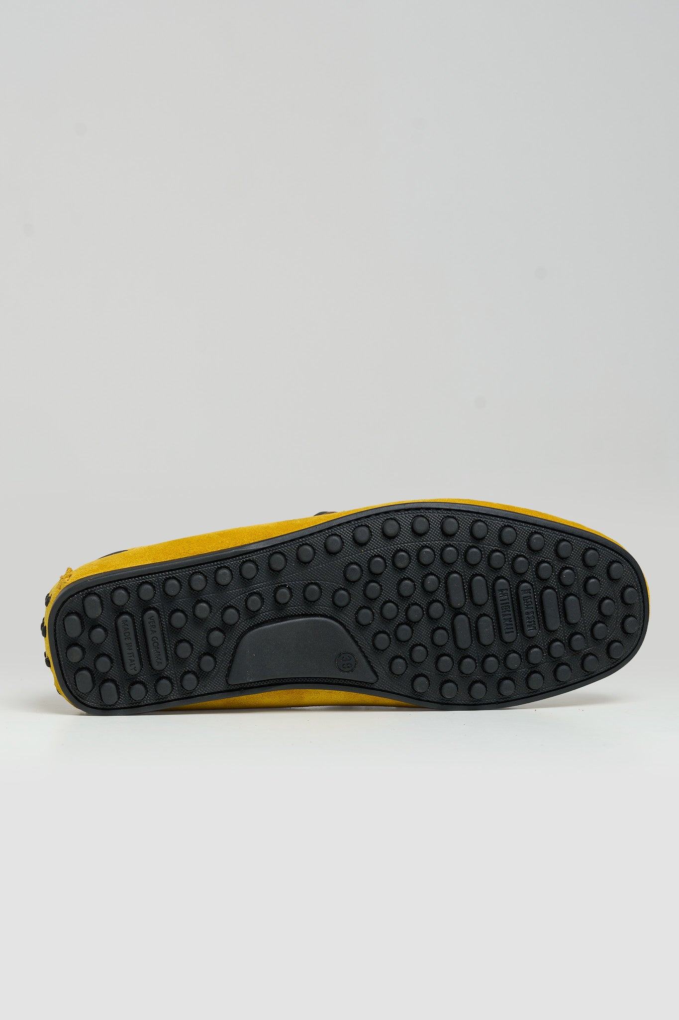 Mocassino Scamosciato da Barca Giallo