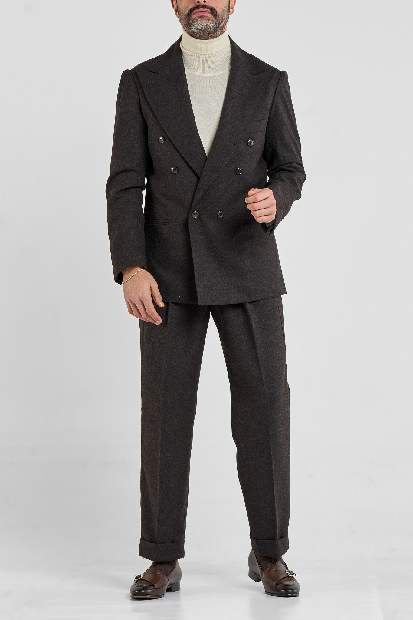 Abito in Flanella Moro Courchevel