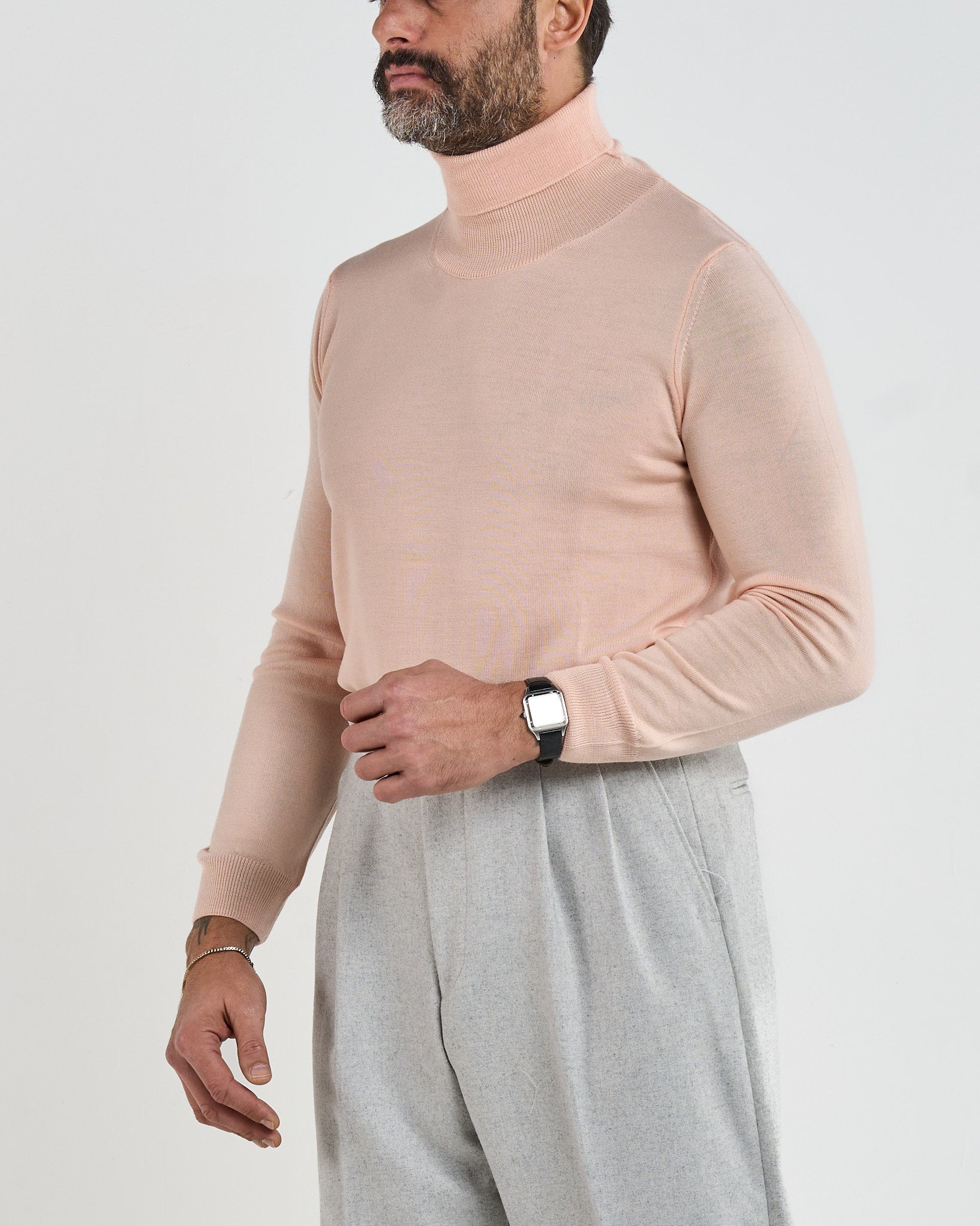 Dolcevita 100% Lana Merinos Cipria