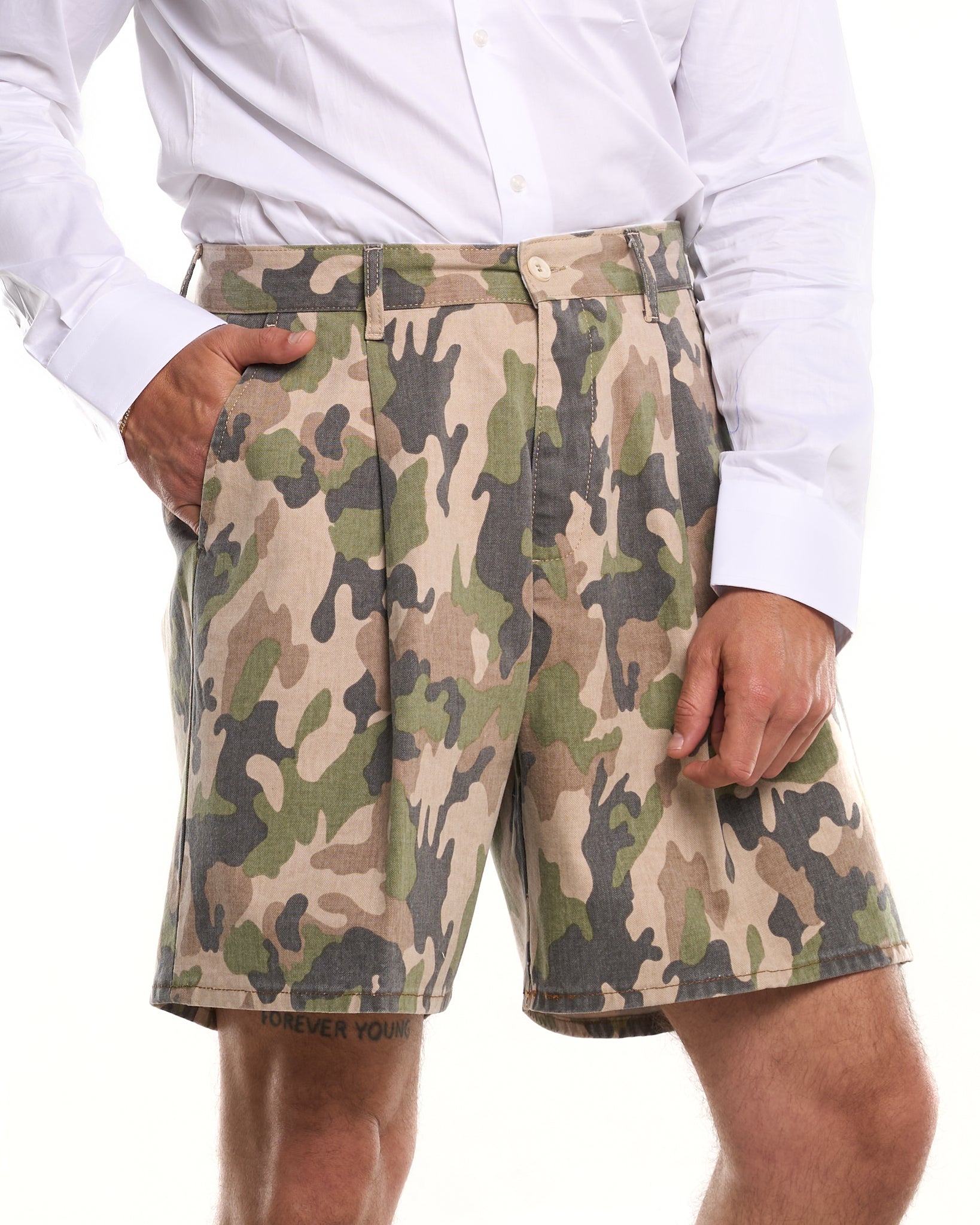 Bermuda Cmouflage Beige