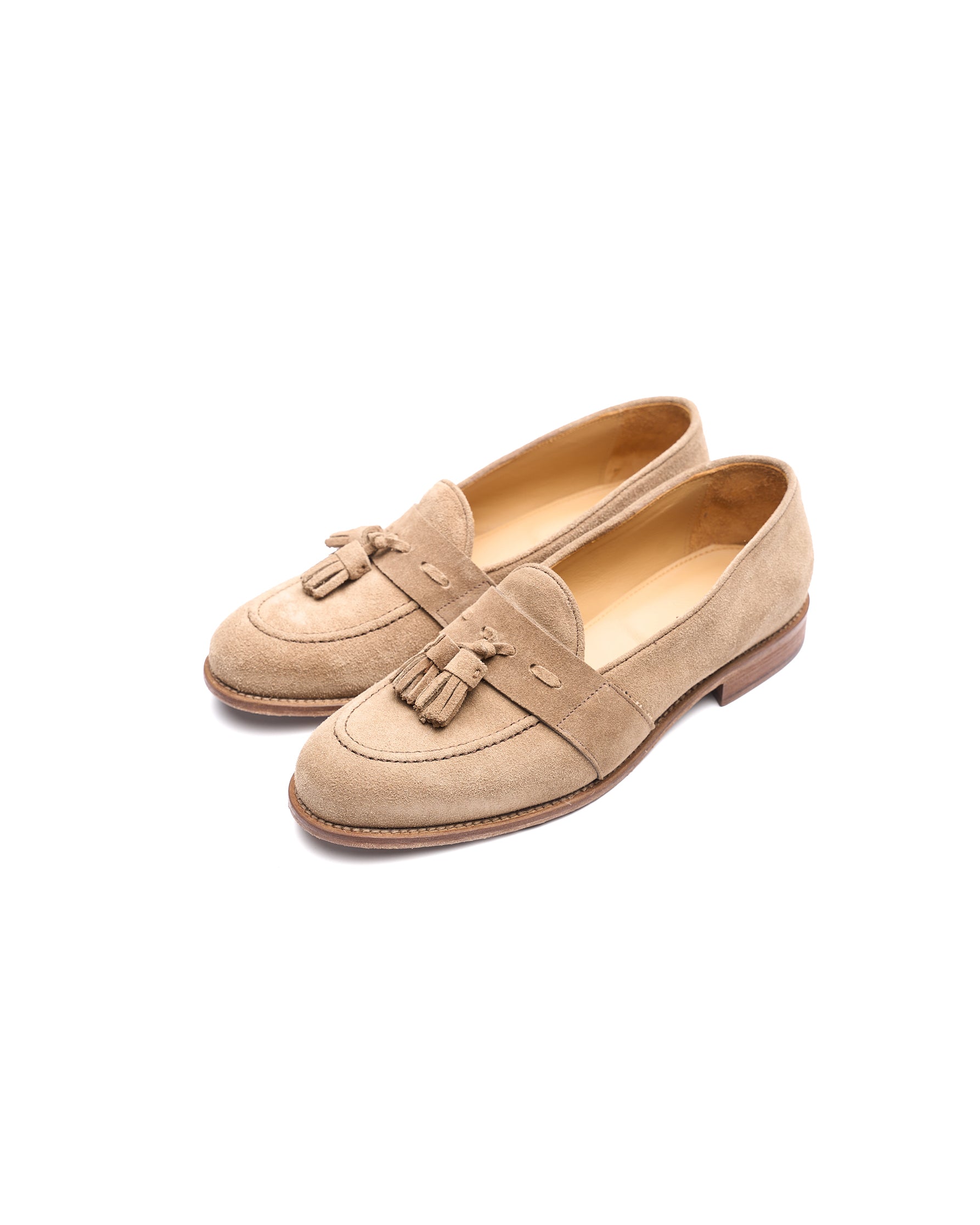 Black Leather Tassel Loafer