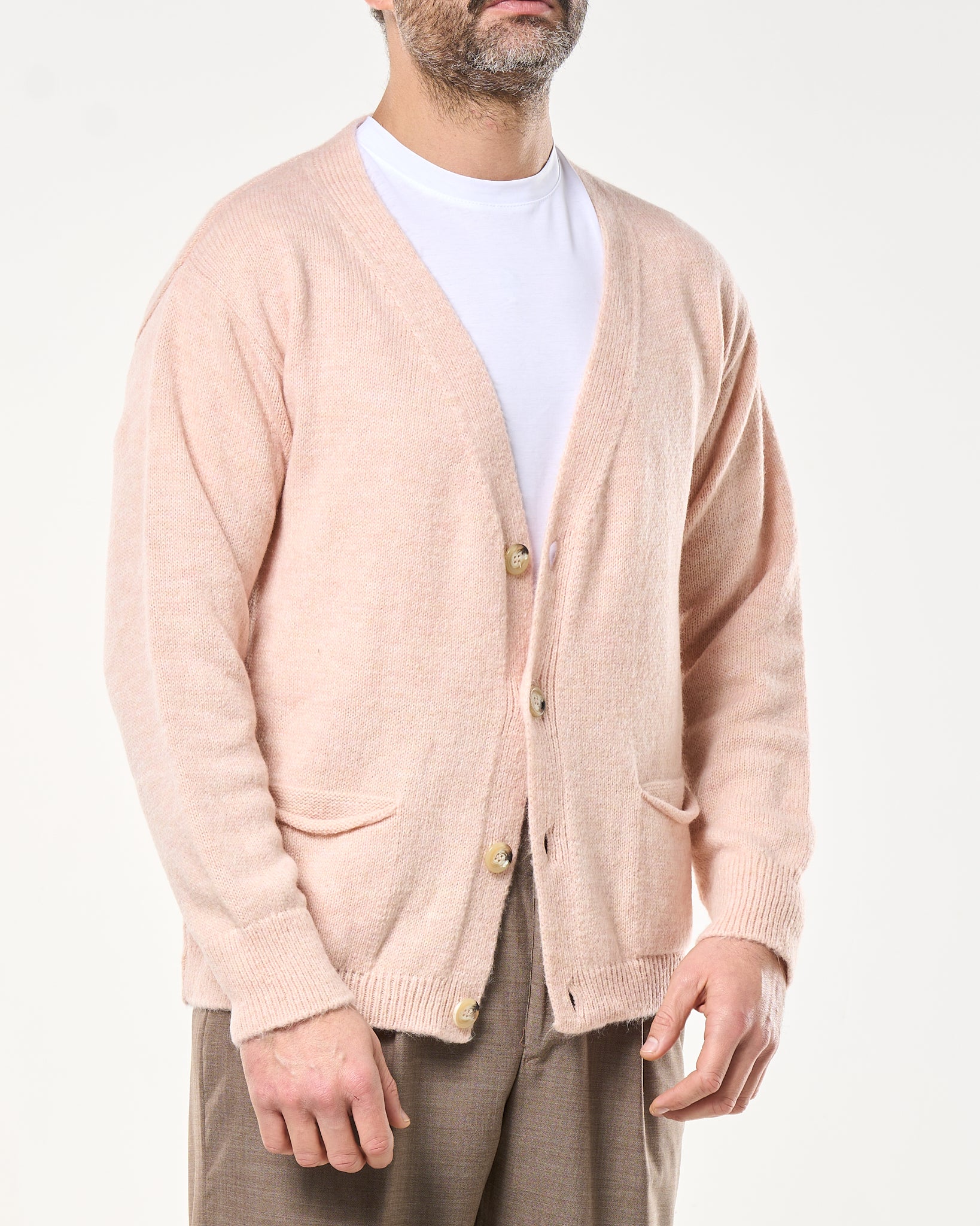 Cardigan Relax Knit Rosino