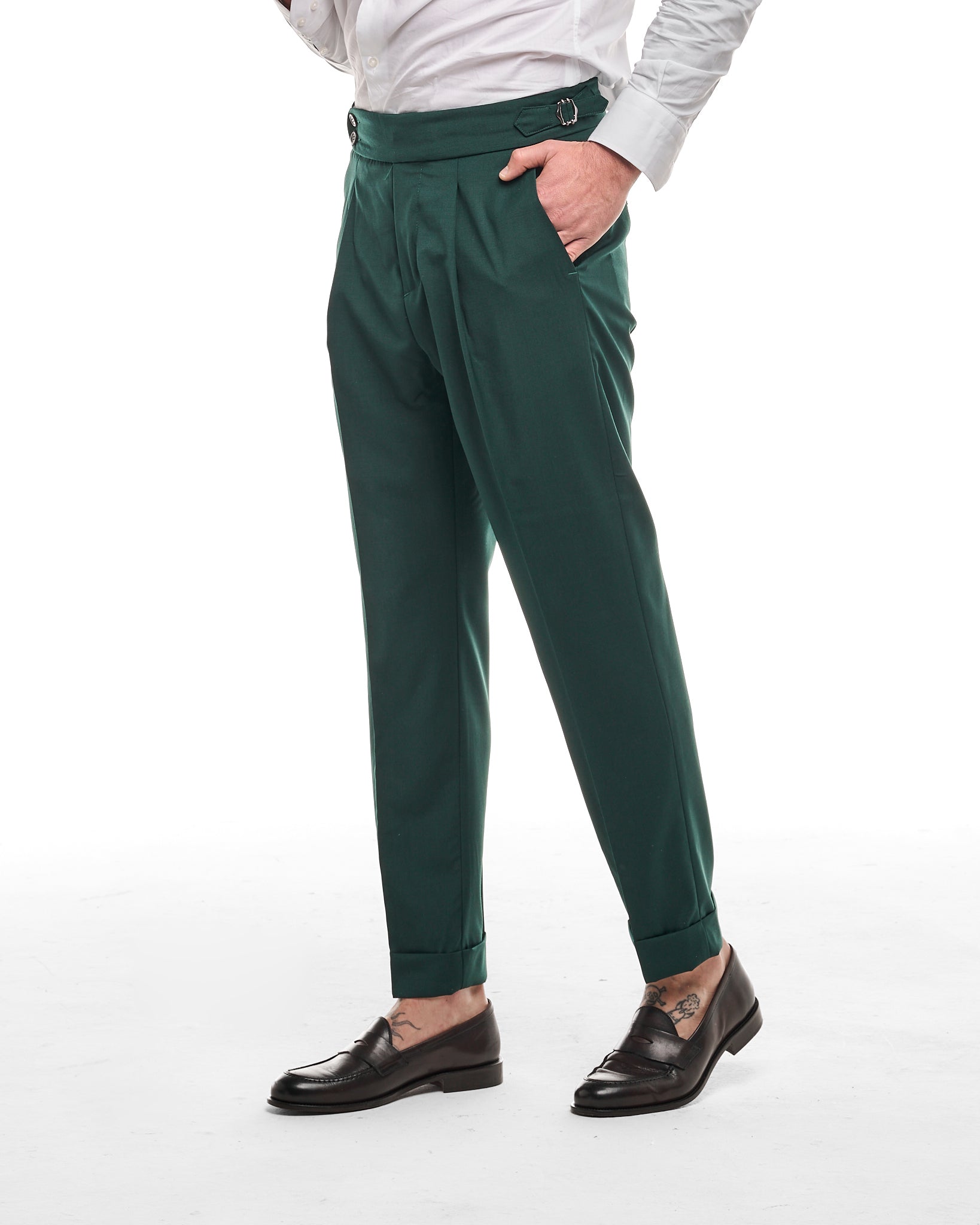 Pantalones Amaranth Florence con corpiño redondo