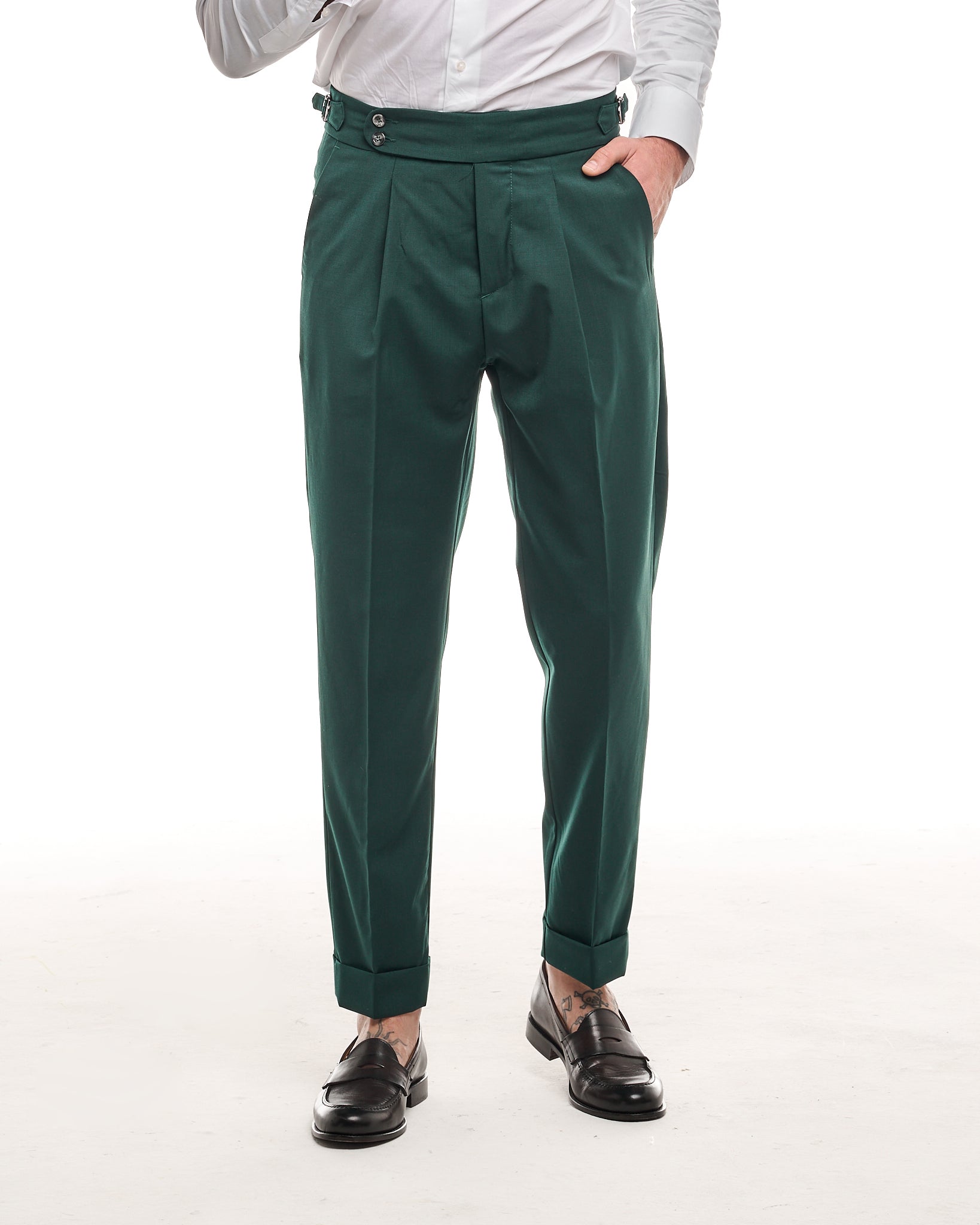 Pantalones Amaranth Florence con corpiño redondo