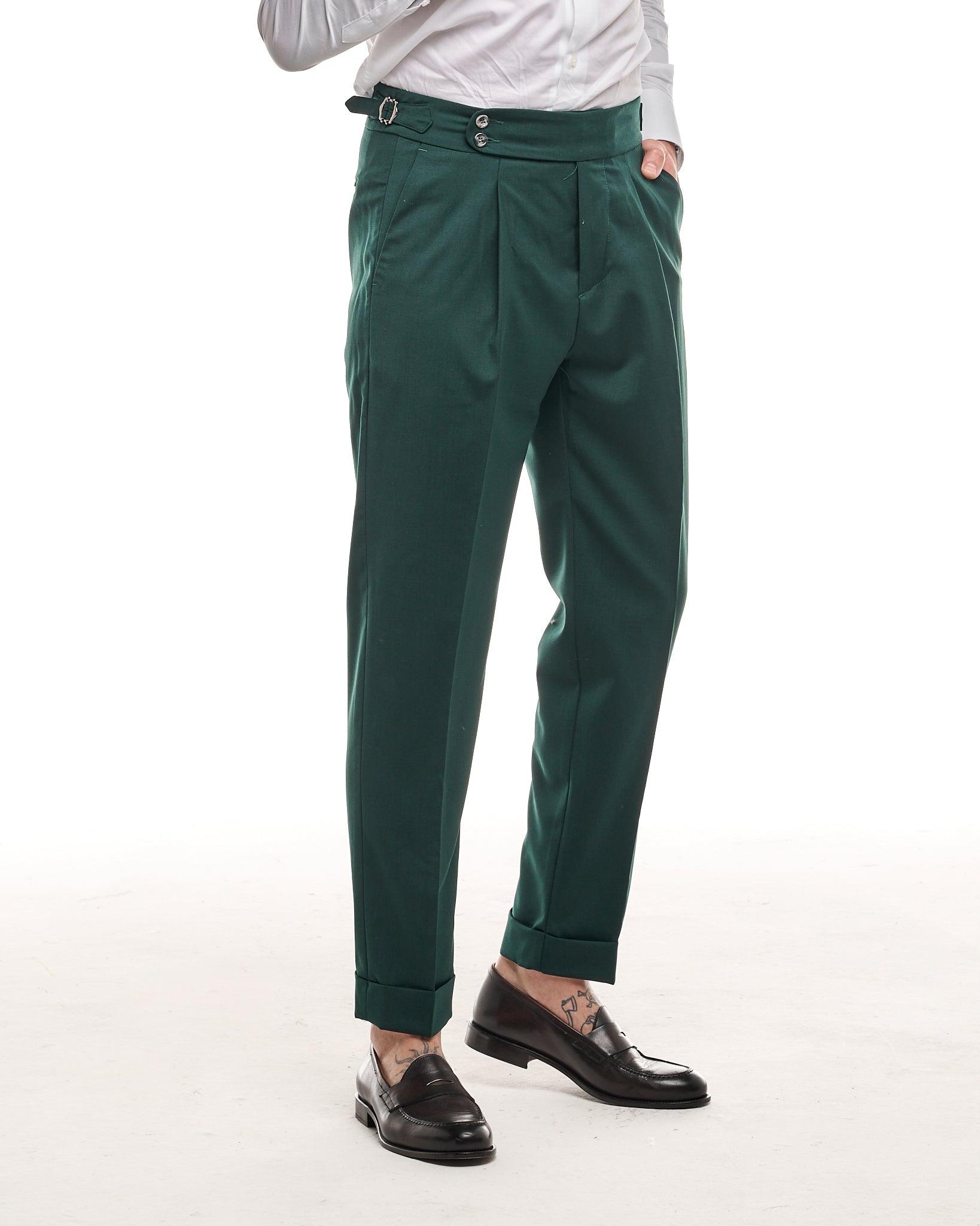 Pantalones Amaranth Florence con corpiño redondo