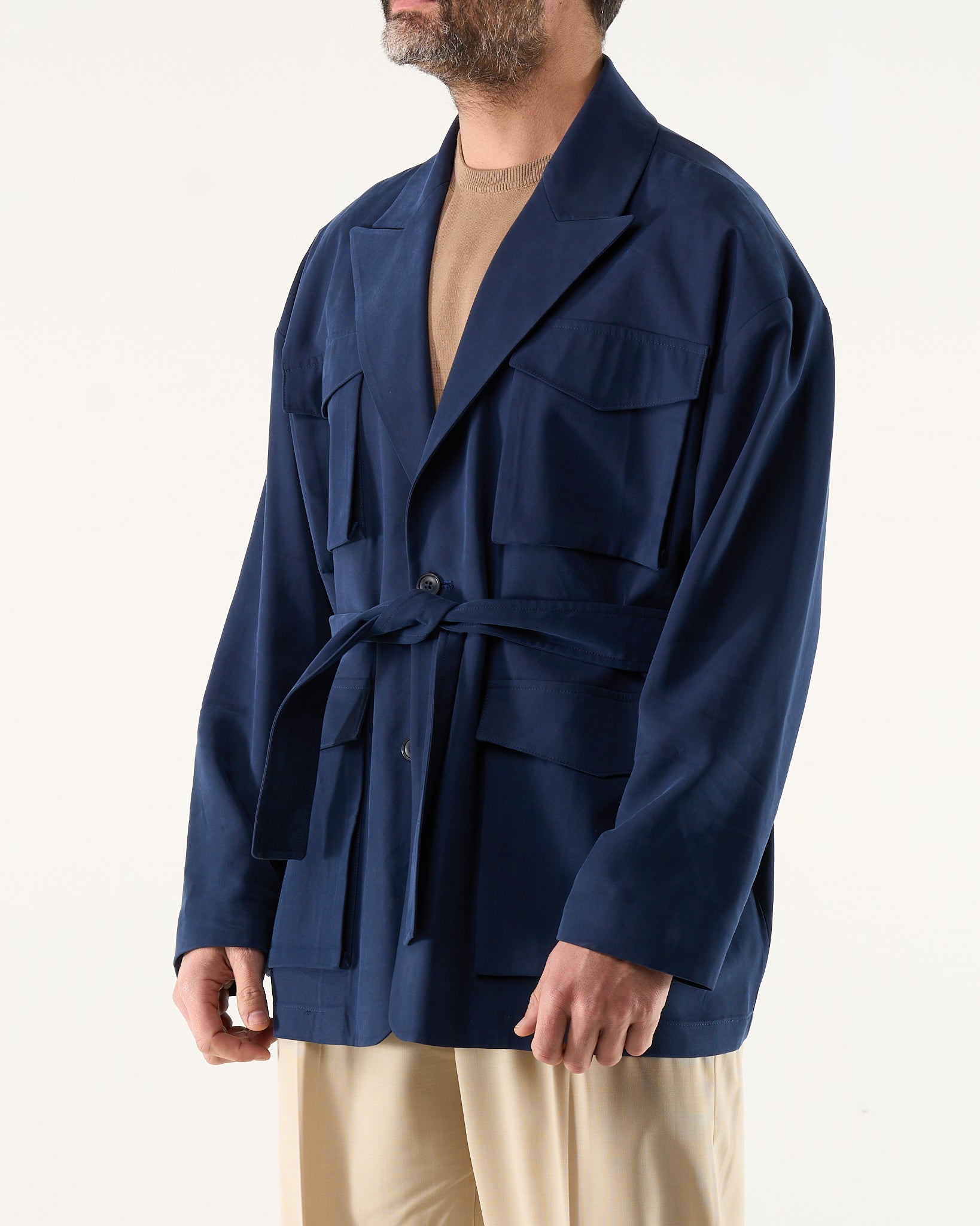 Sahariana con Tasconi Blu