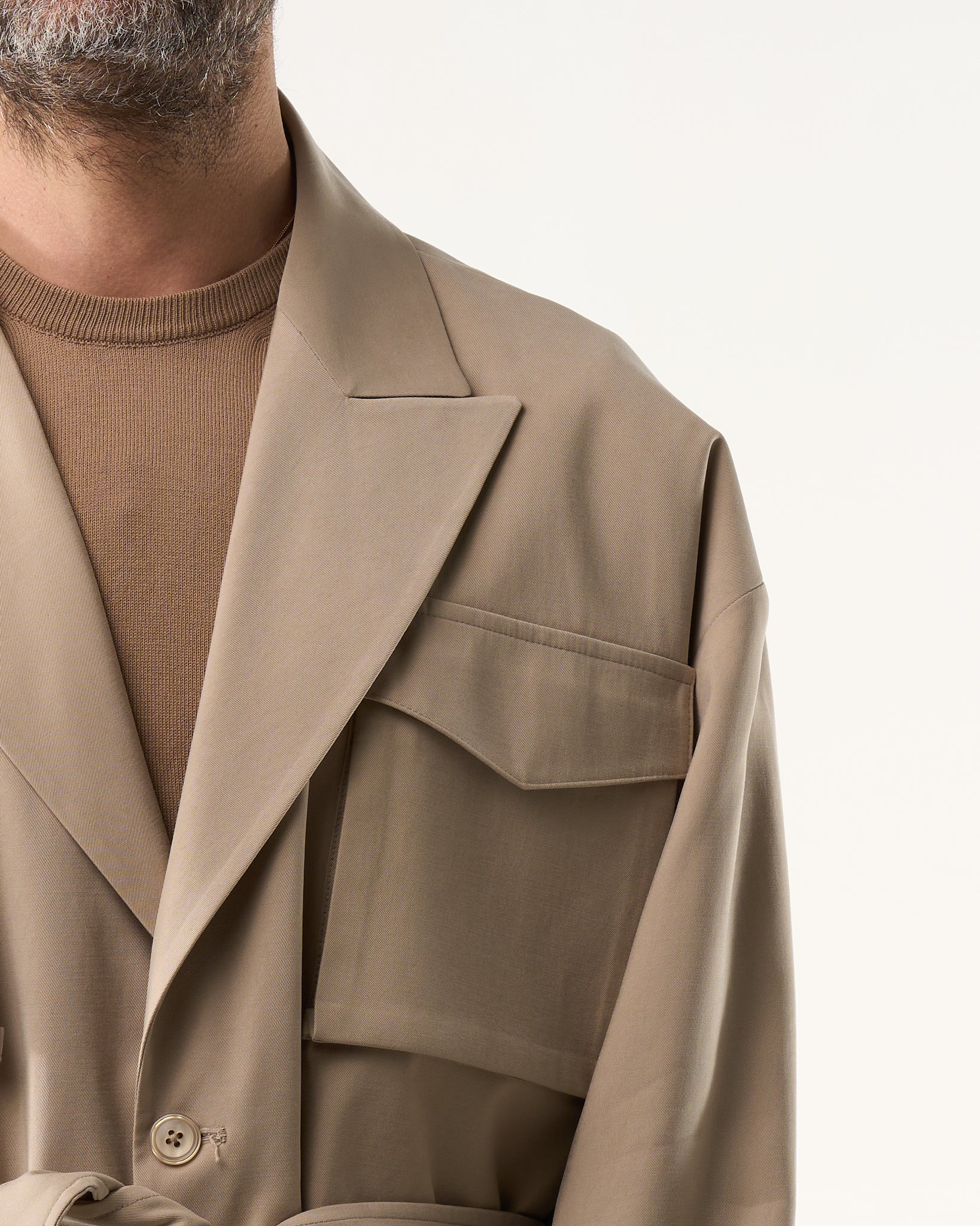 Sahariana con Tasconi Beige