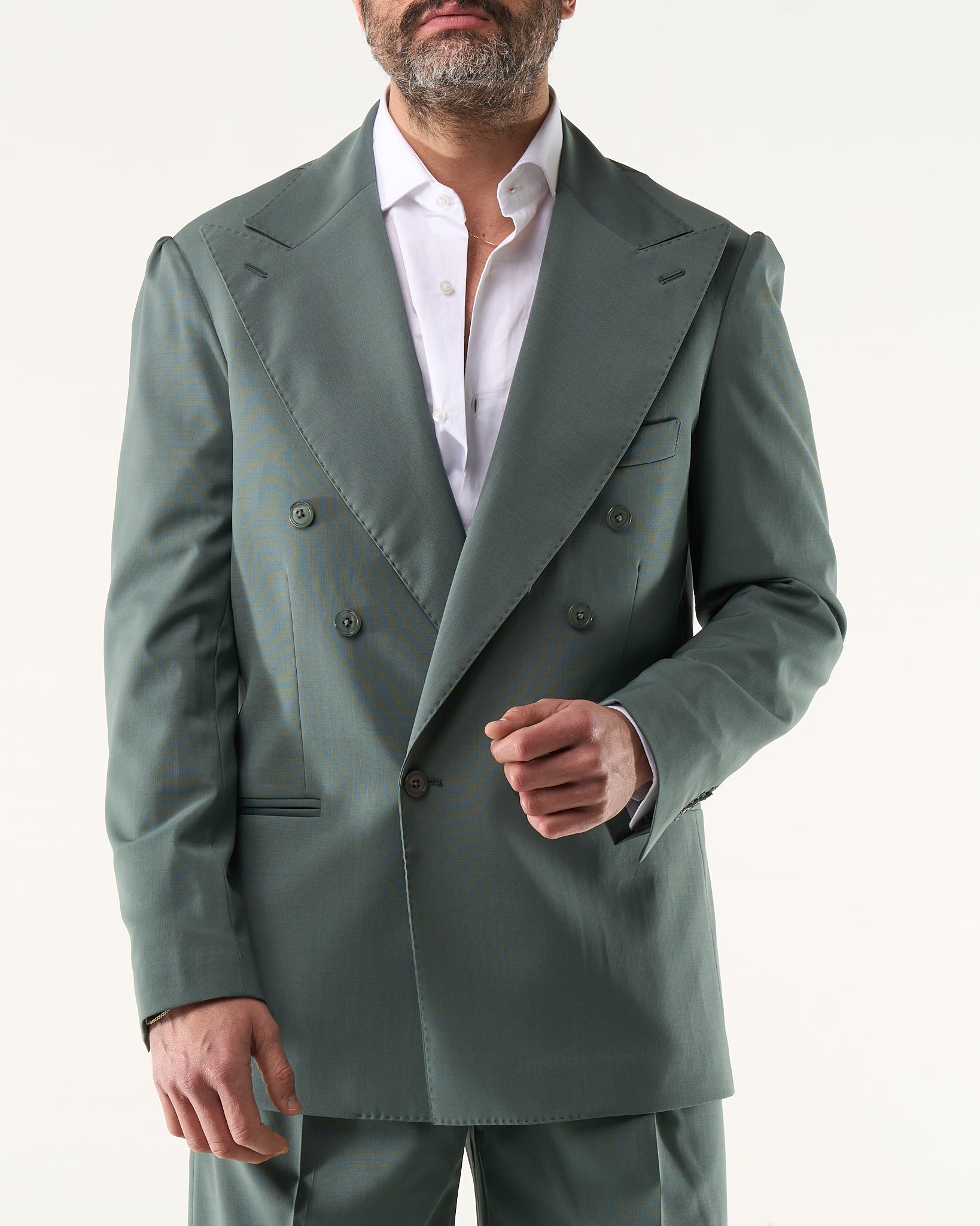 Vestido de lana Norcia Sand Foulè