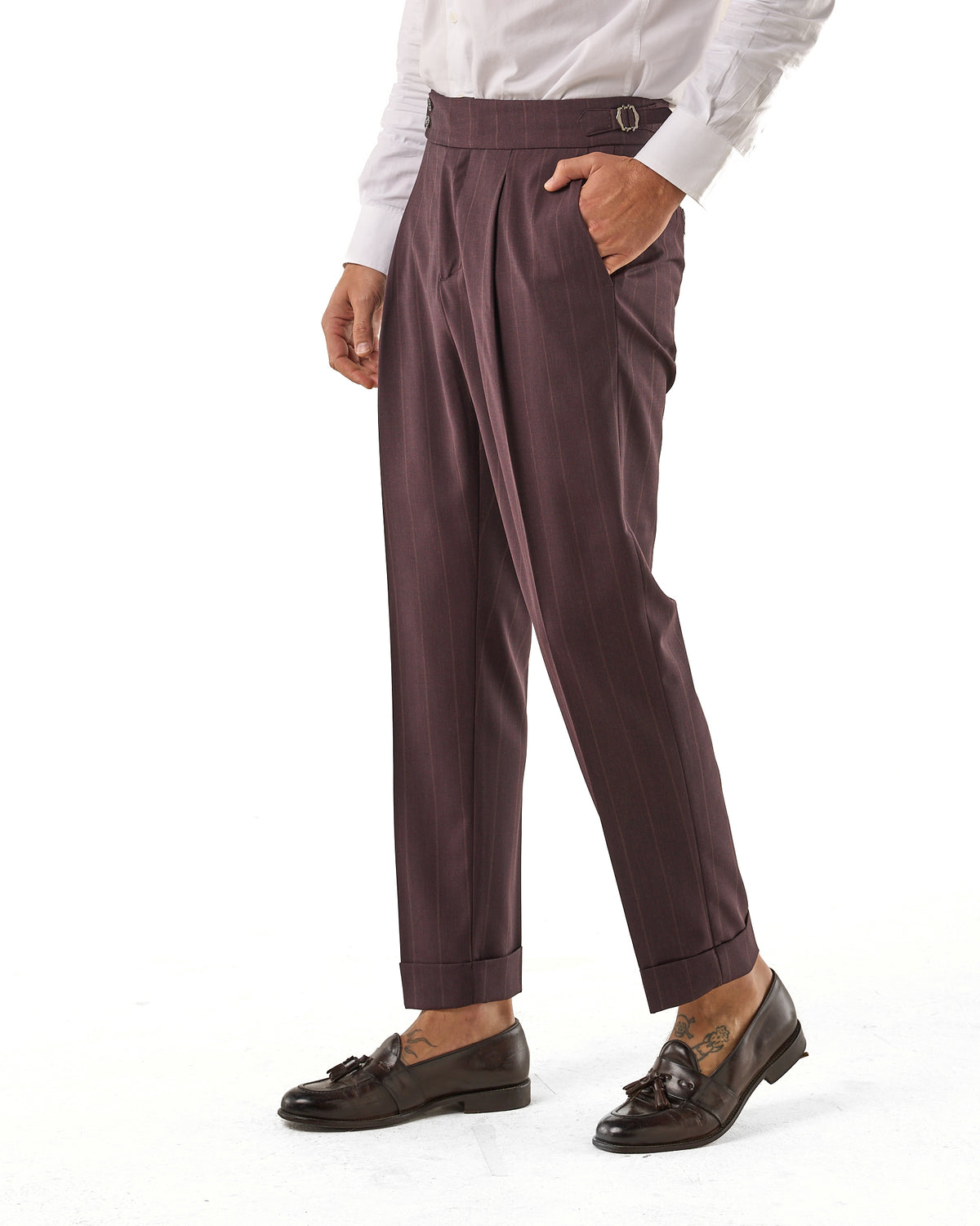 Pantalones Amaranth Florence con corpiño redondo