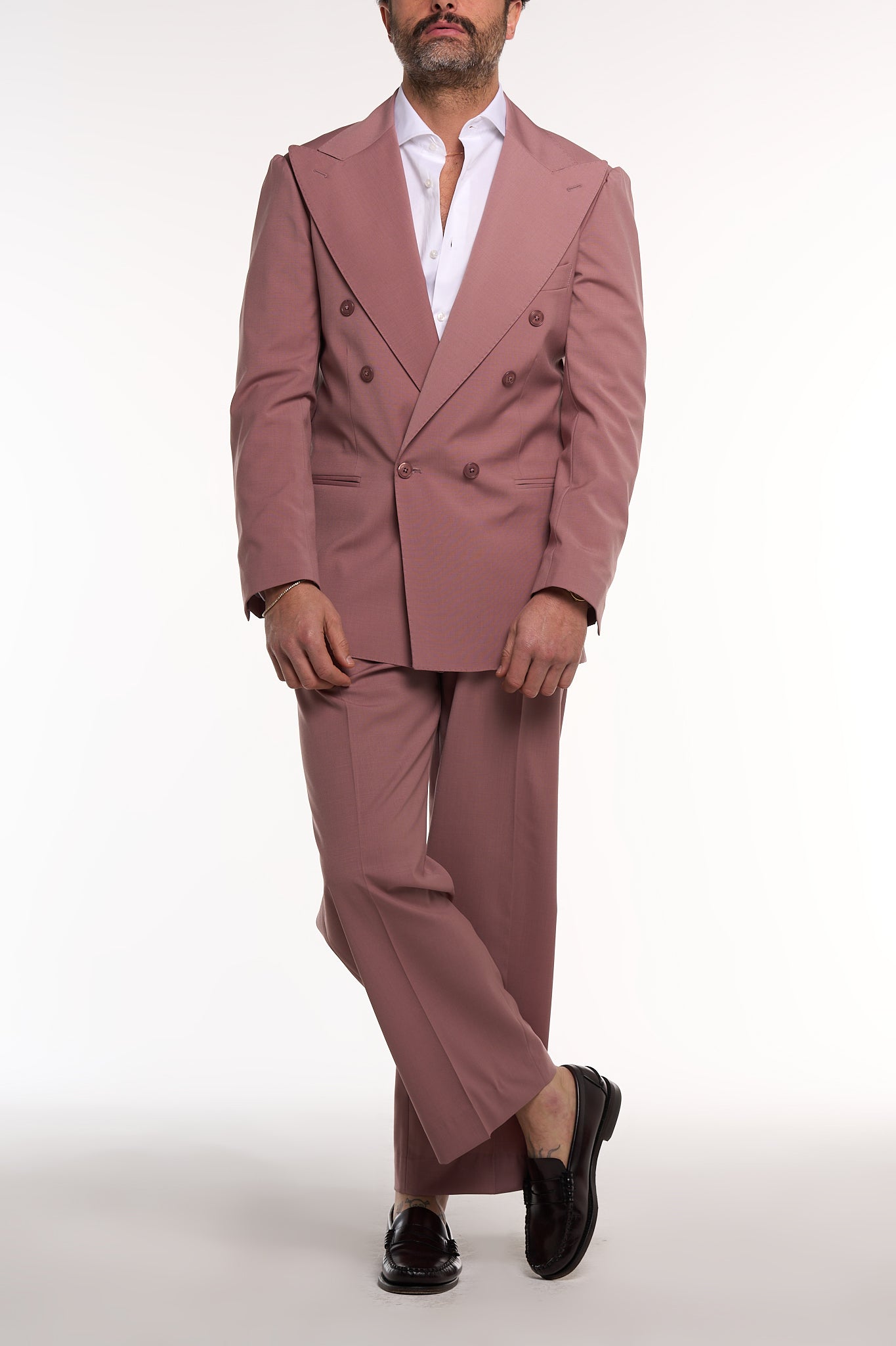 Vestido de lana Norcia Sand Foulè