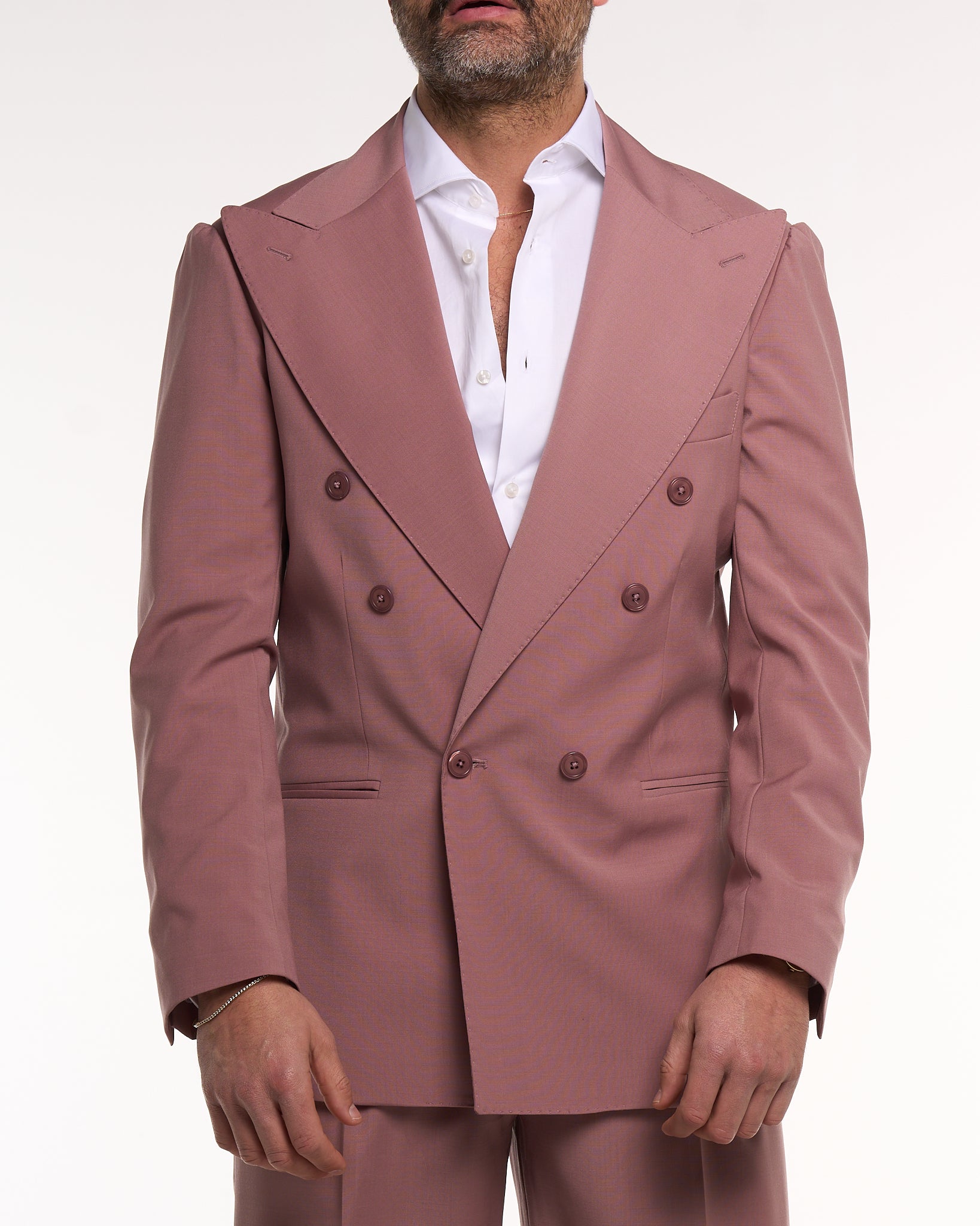 Vestido de lana Norcia Sand Foulè