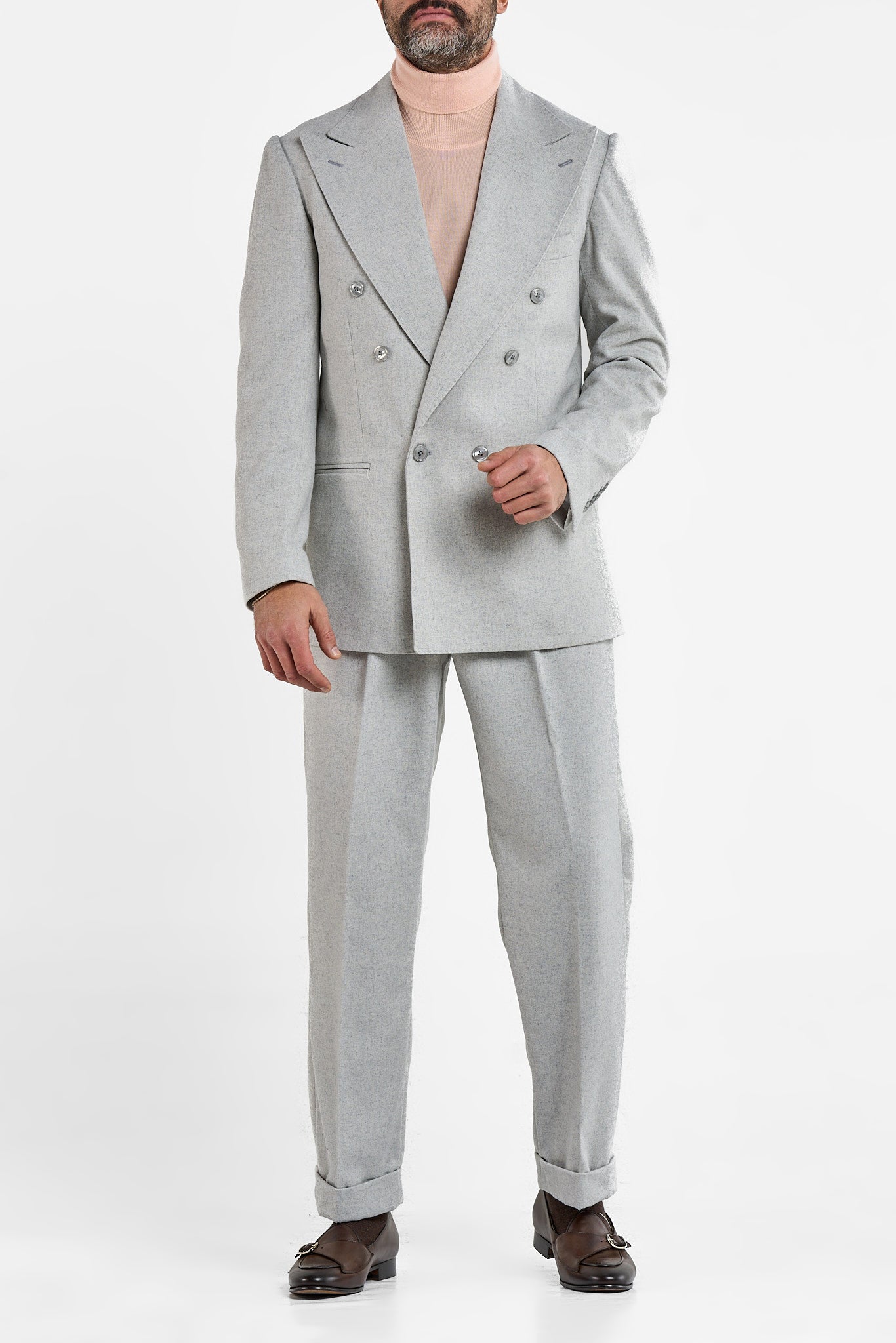 Abito in Flanella Grigio Chamonix