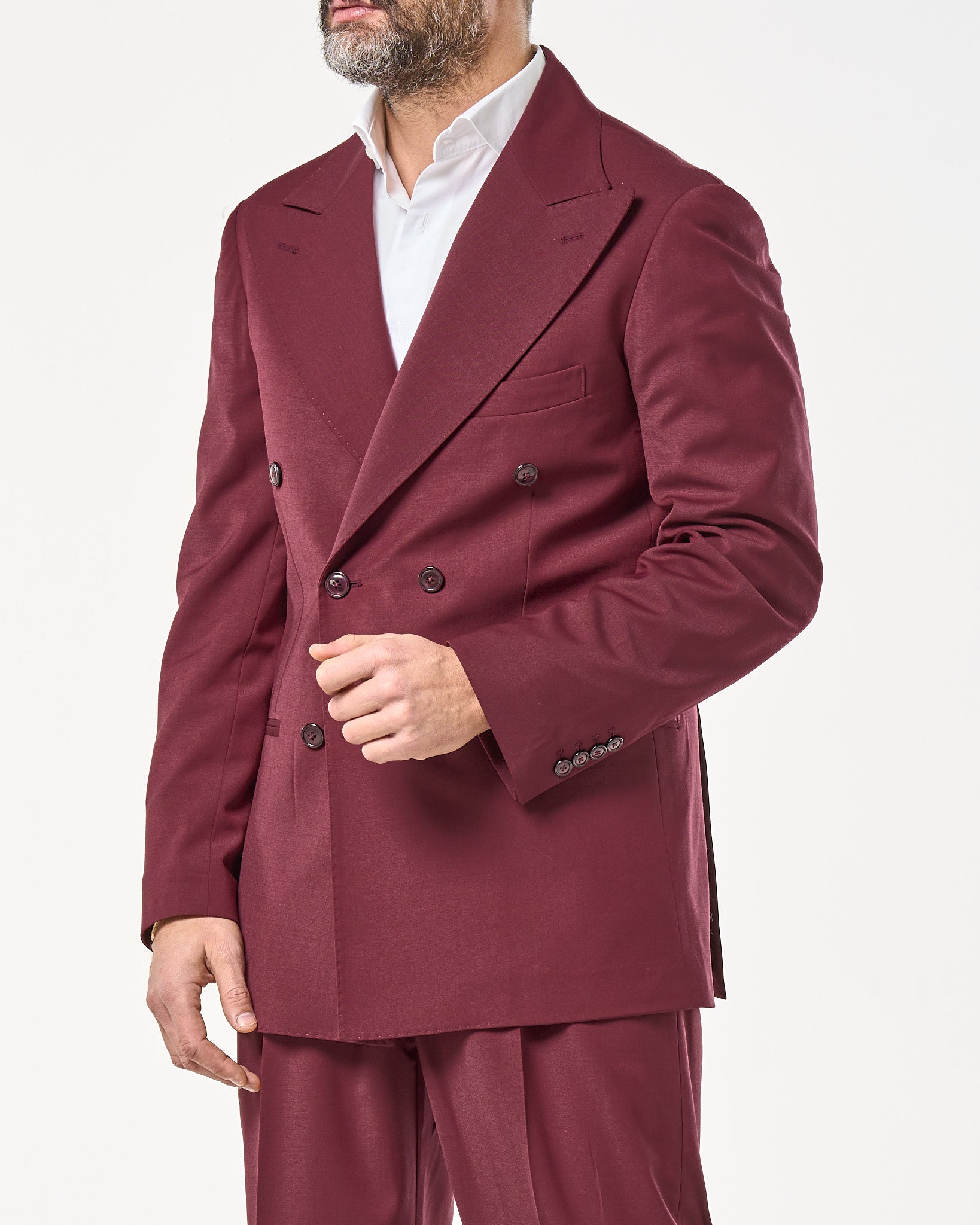 Giacca Doppiopetto Abbottonatura Centrale con Rever a Lancia Bordò Firenze