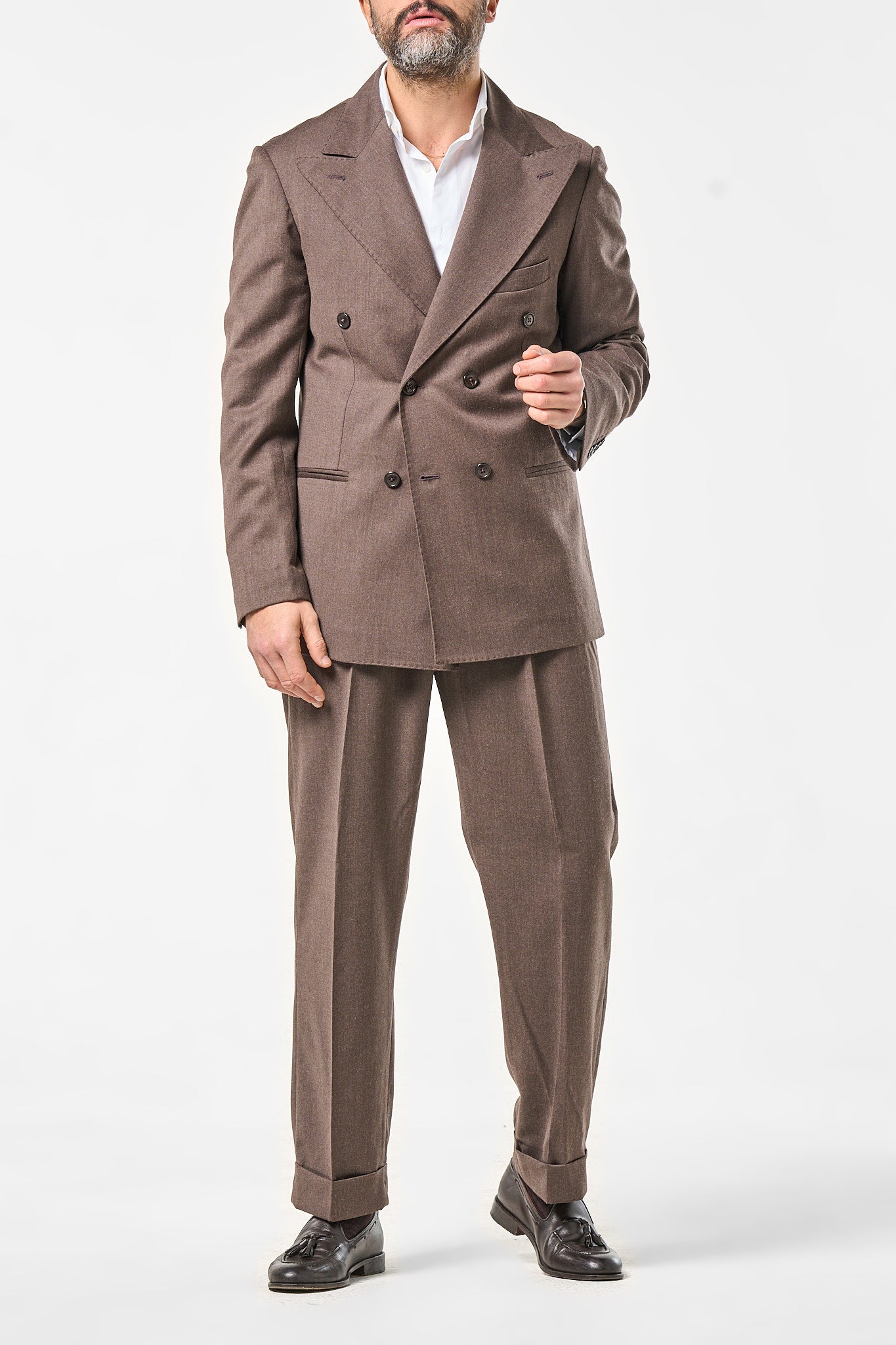 Abito in Lana Foulè Moro Brunello