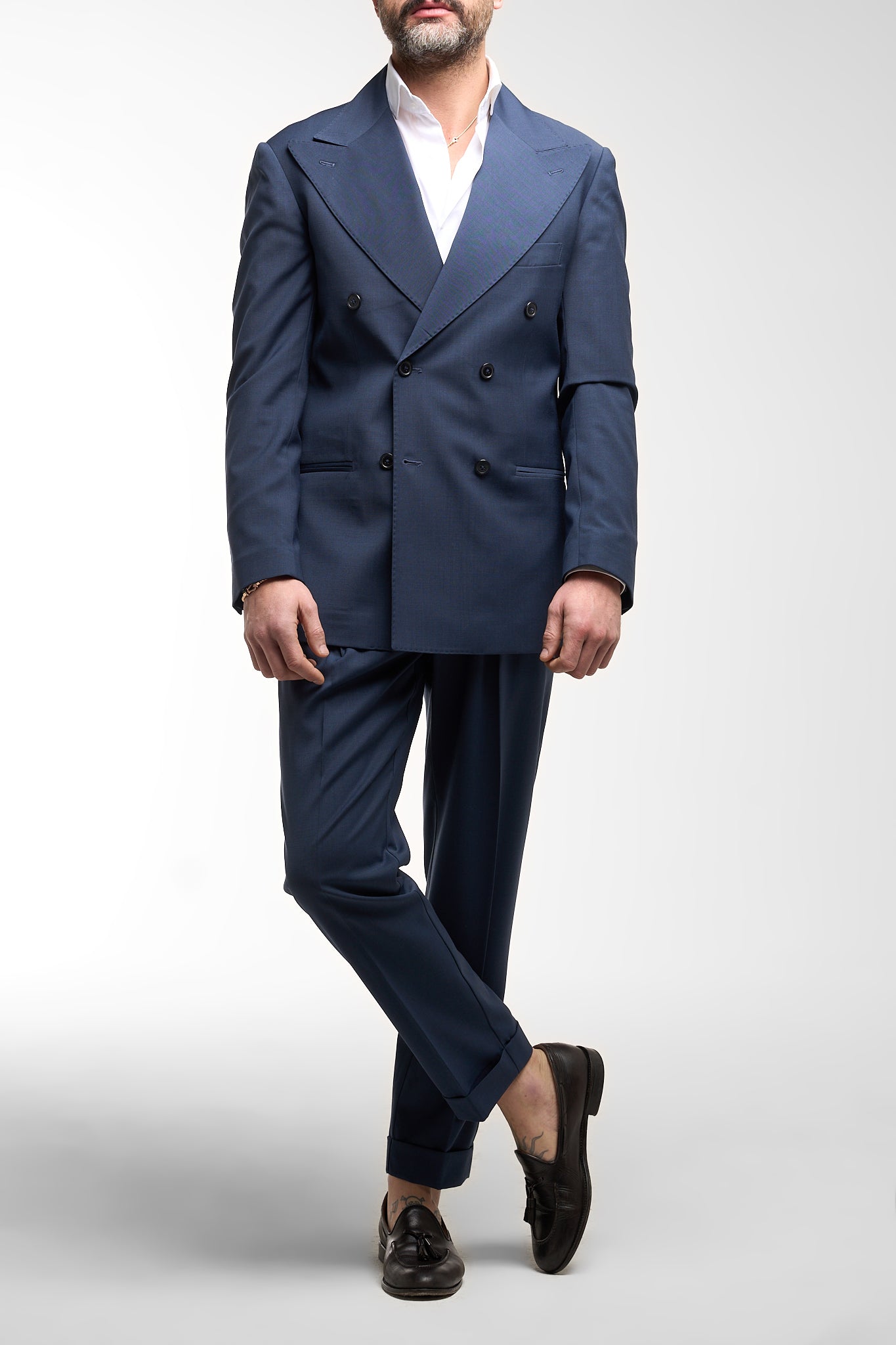 Vestido índigo de San Bartolomé