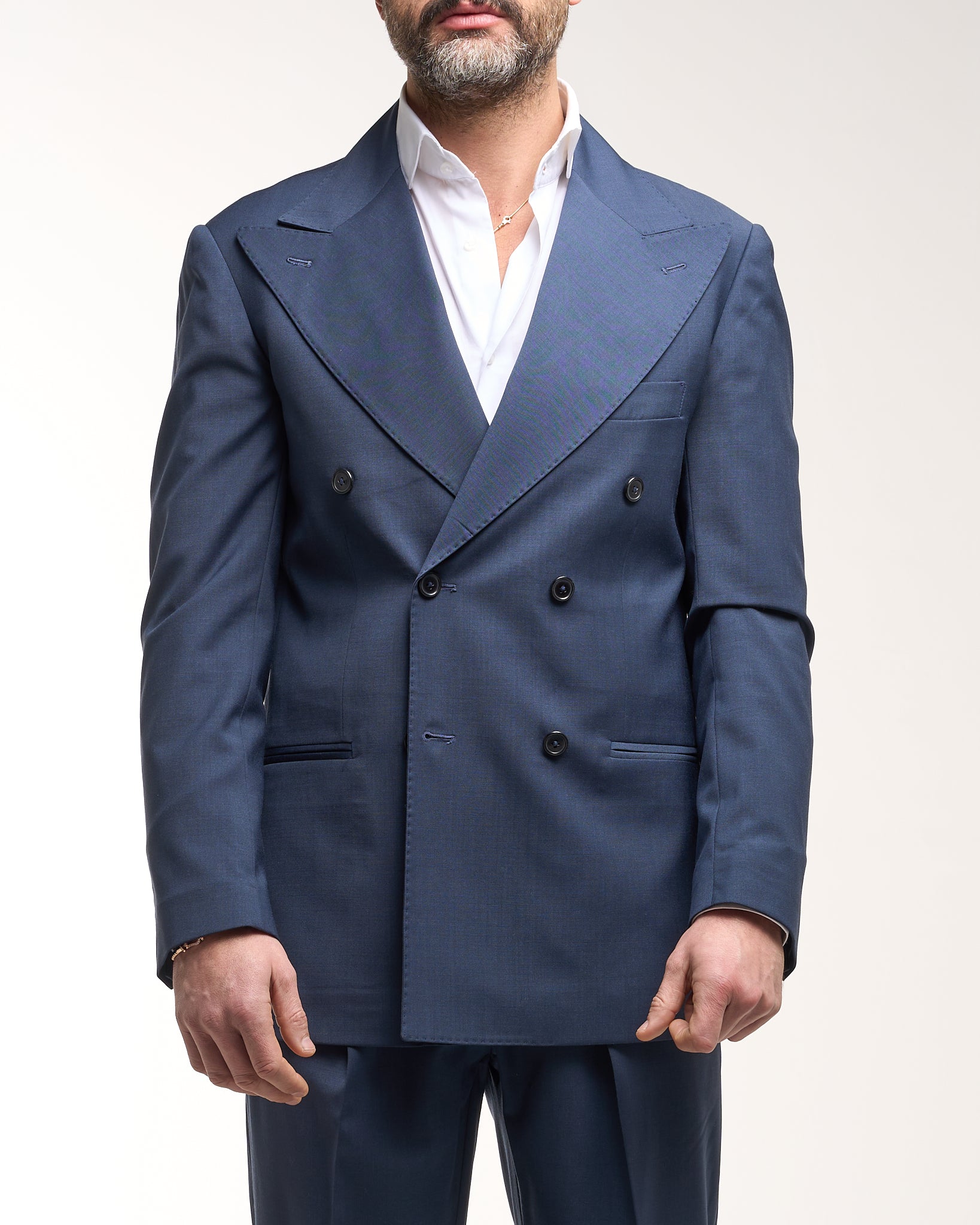 Vestido índigo de San Bartolomé